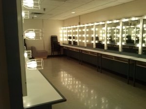 The ladies chorus dressing room