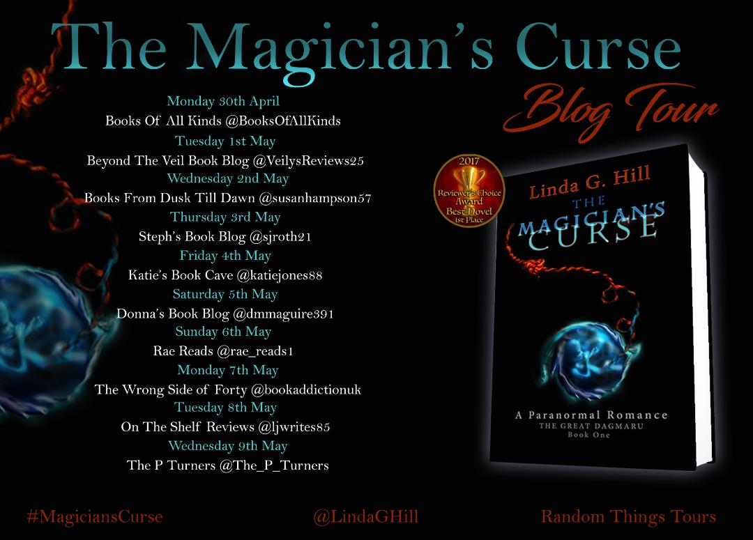 The Magician's Curse Blog Tour Banner